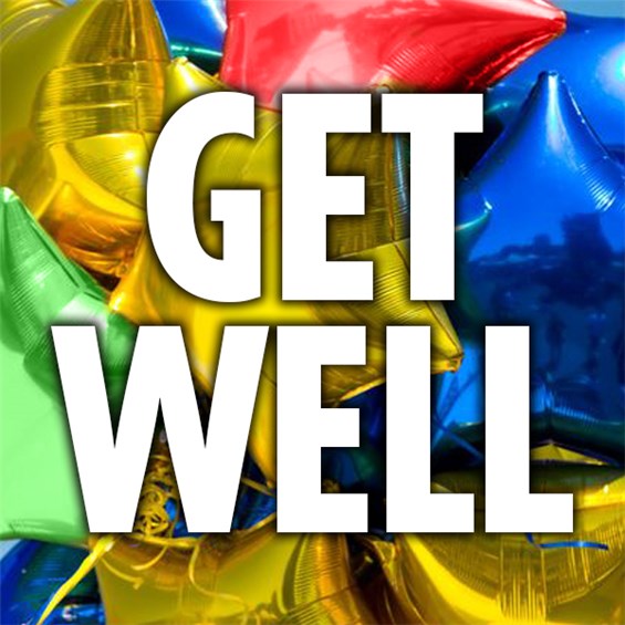 Get Well Soon Mylar Balloon from Ingallina's Gifts